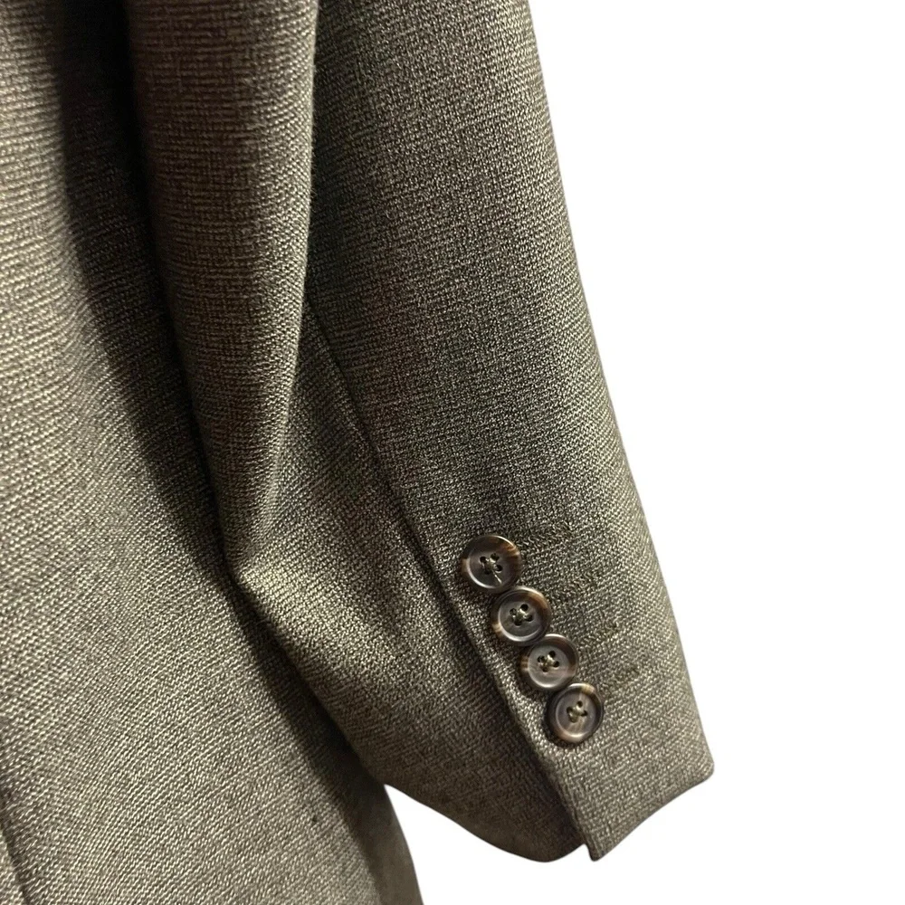 Croft & Barrow Sport Coat True Comfort‎  Classic Fit Mens 46 Long 2 Button Vent